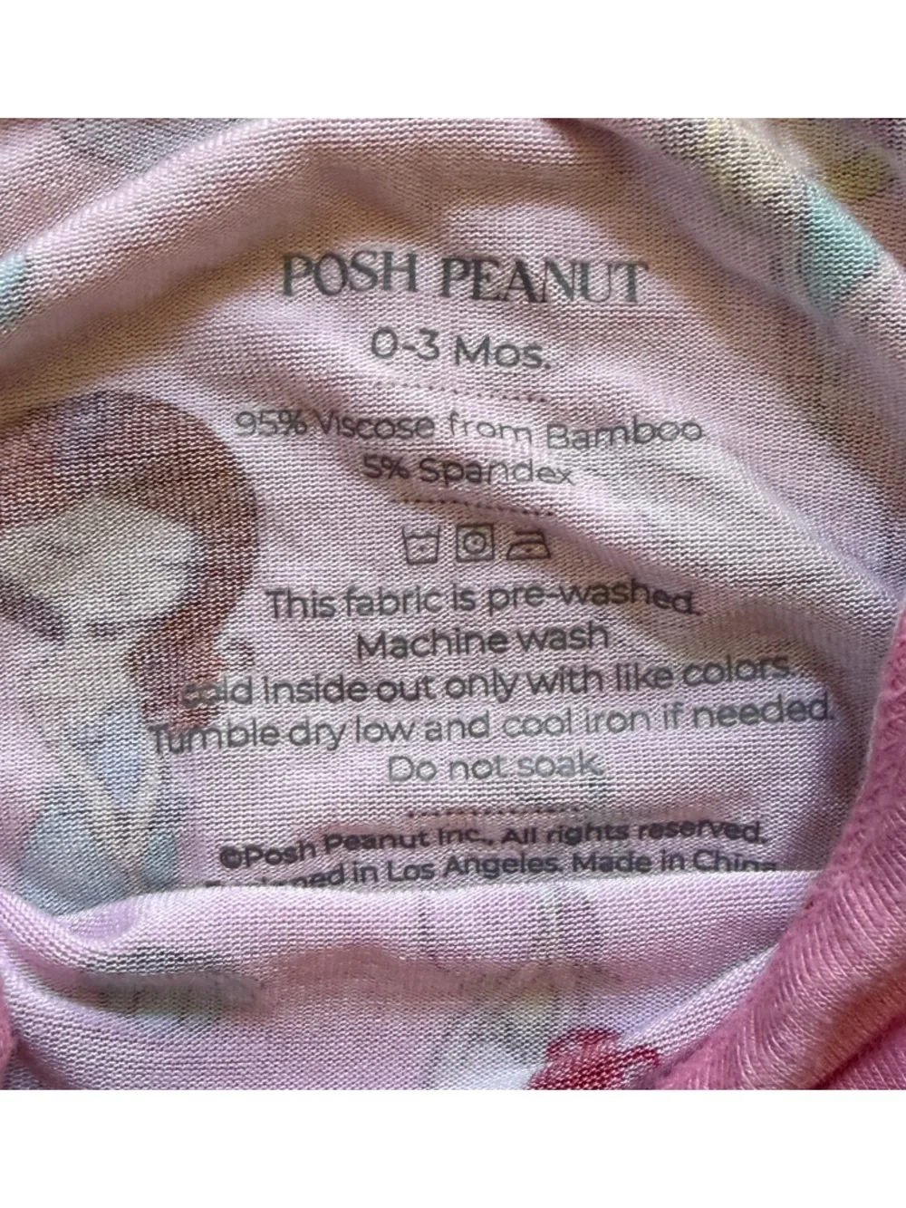 Posh peanut mermaid gown 0-3 months bamboo